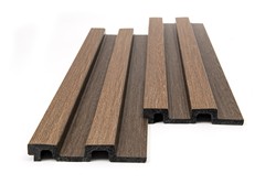 PS PANEL ΜΕ 3D ΠΗΧΑΚΙΑ 14 RESIDENCE 21/122 mm GOLDEN/BROWN OAK