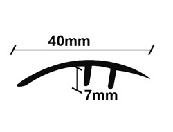 ΠΡΟΦΙΛ LAMINATE ΑΝΙΣΟΠΕΔΟ ΧΡΥΣΟ 40Χ2750mm