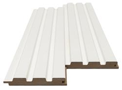 MDF PANEL ΜΕ 3D ΠΗΧΑΚΙΑ 502040 BEAT ST 16/119/2750mm WHITE