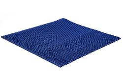 ΠΛΑΣΤΙΚΟ ΔΑΠΕΔΟ ZIGZAG ΜΑΤ 5mm BLUE 1.20Μ