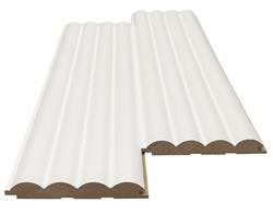 MDF PANEL ΜΕ 3D ΠΗΧΑΚΙΑ 802040 WAVE ST 16/119/2750mm WHITE